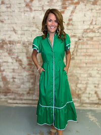 Missy Solid Midi Dress