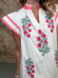 Krystal Embroidered Dress