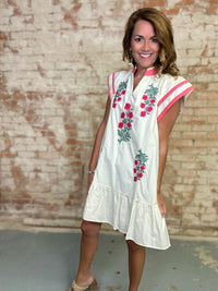Krystal Embroidered Dress