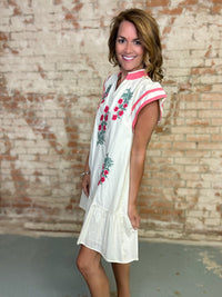 Krystal Embroidered Dress