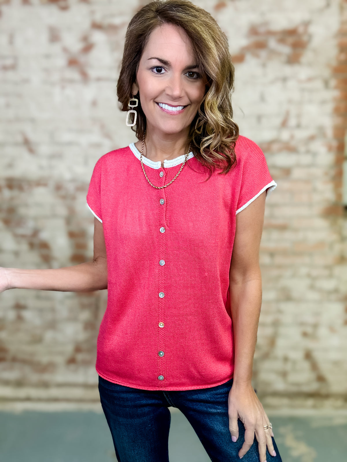 Cleo Sweater Top - Final Sale