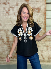 THML Thesia Suede Top