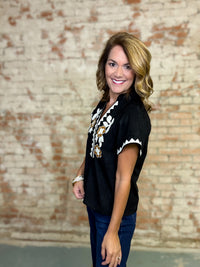THML Thesia Suede Top