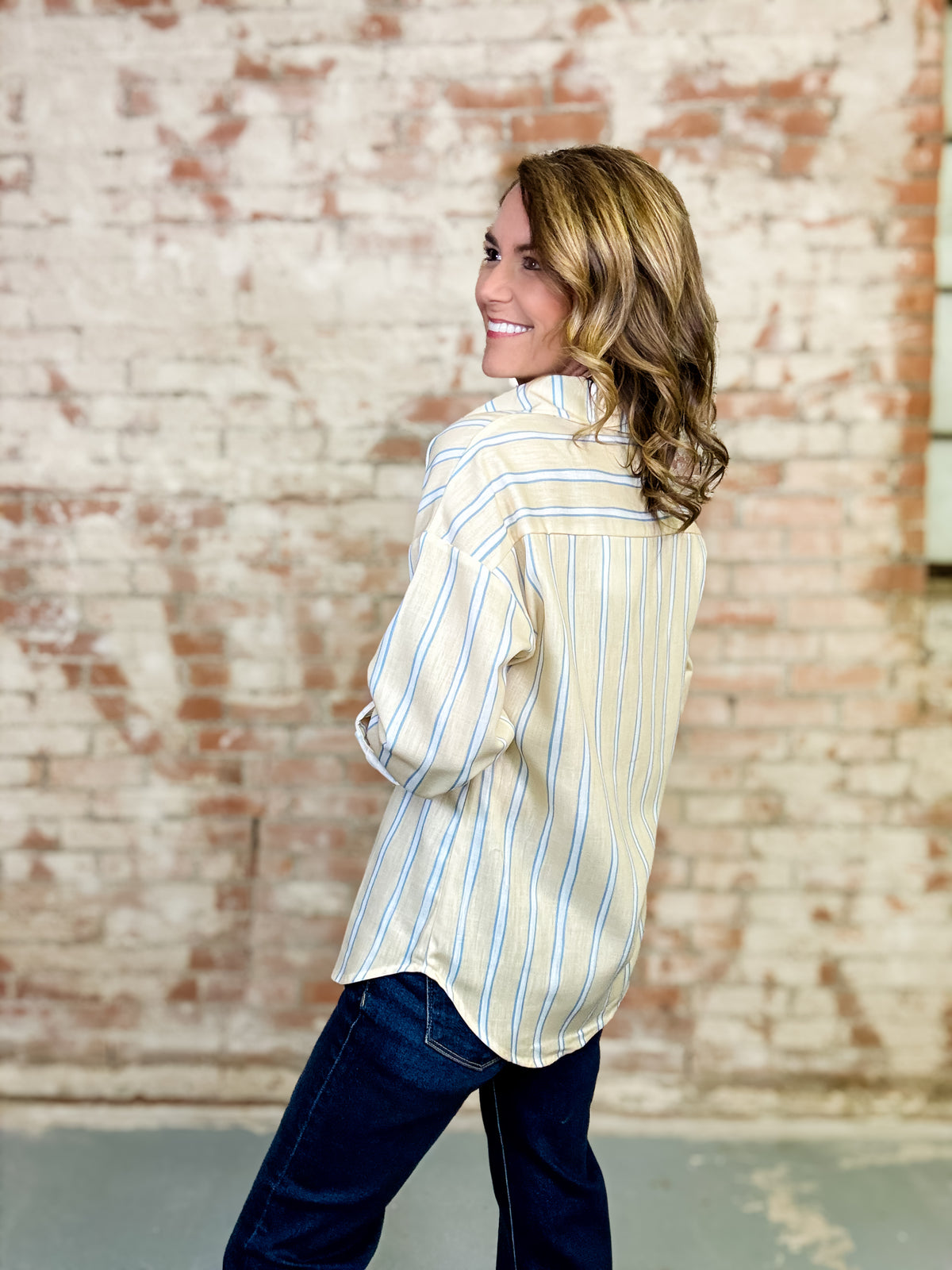 Fallon Striped Top FINAL SALE