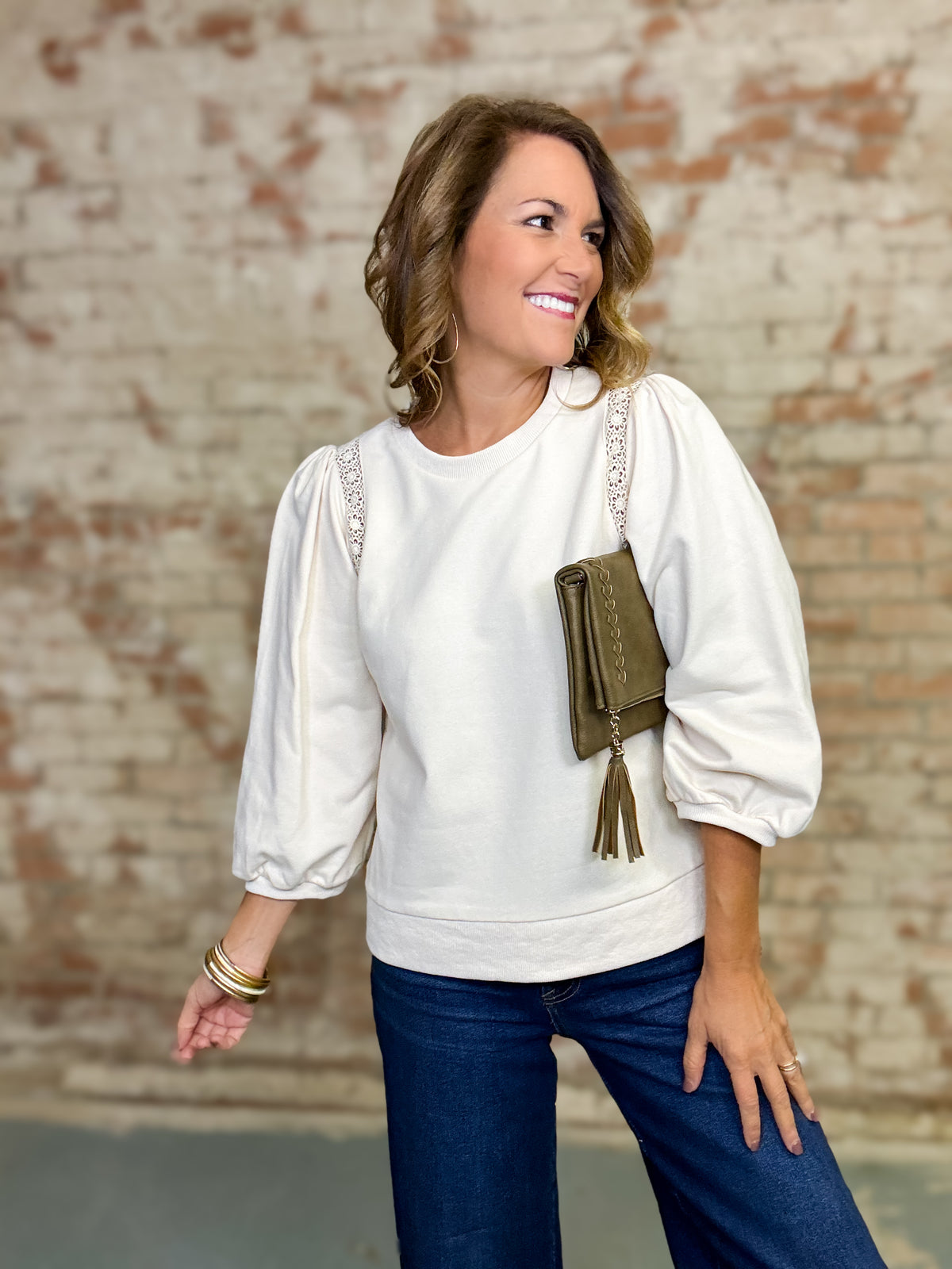 Leandra Casual Pullover Top