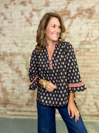 Slade Floral Printed Top