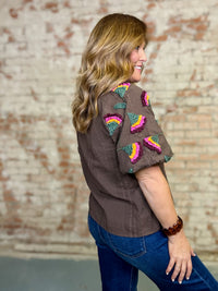 THML Judy Textured Top