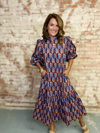 Rendon Floral Midi Dress