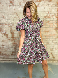 Loren Floral Print Dress