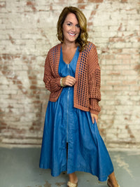 Polly Crochet Cardigan