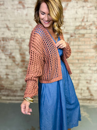 Polly Crochet Cardigan