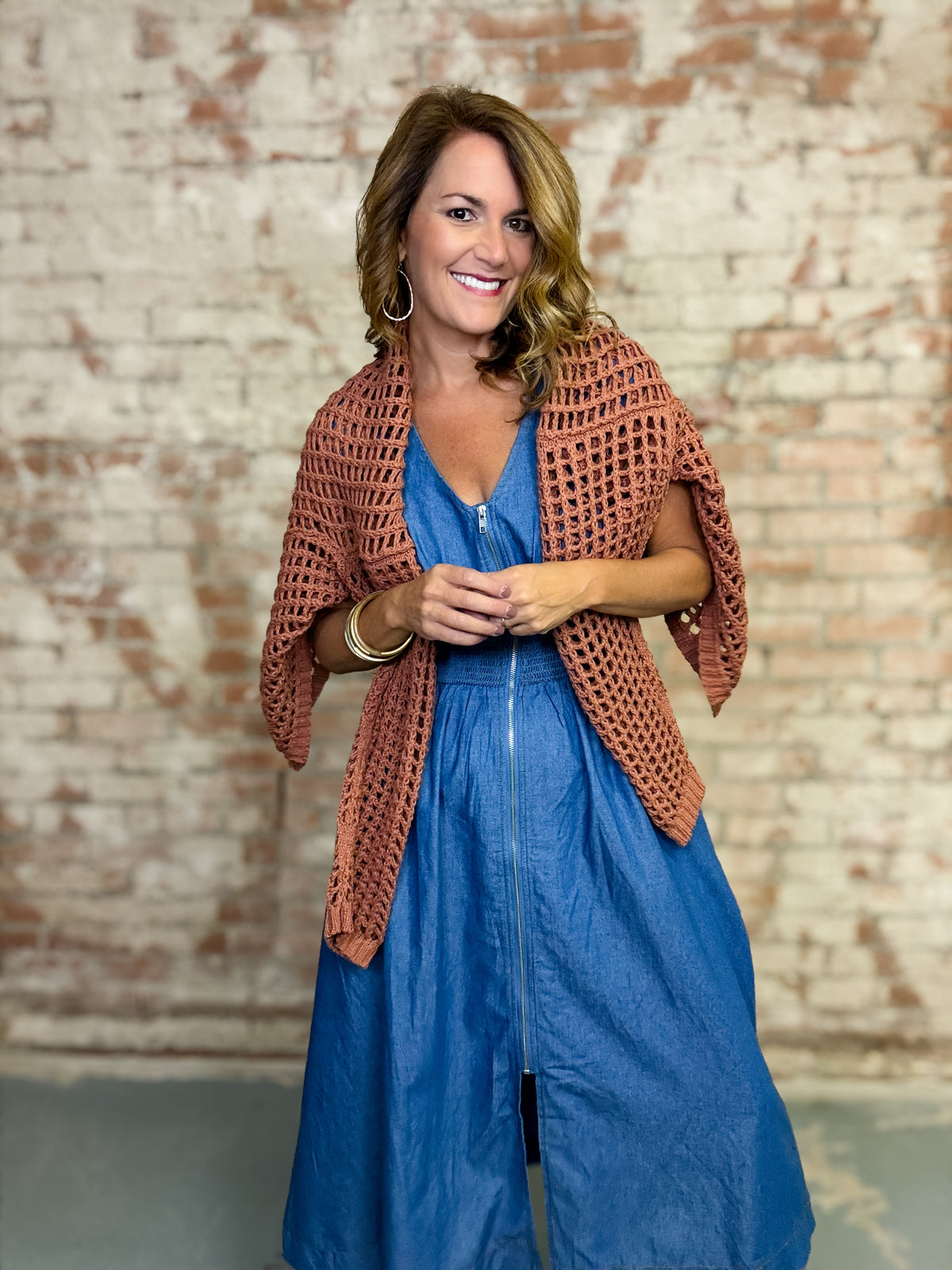 Polly Crochet Cardigan