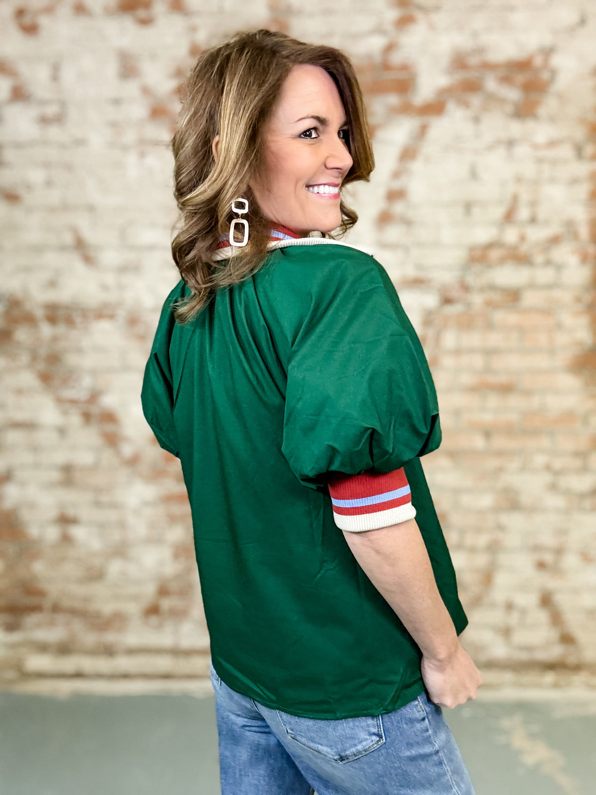Allison Zip Front Top - FINAL SALE