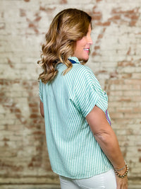 THML Nailah Floral Embroidered Top - FINAL SALE