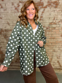 Wendell Polka Dot Shacket