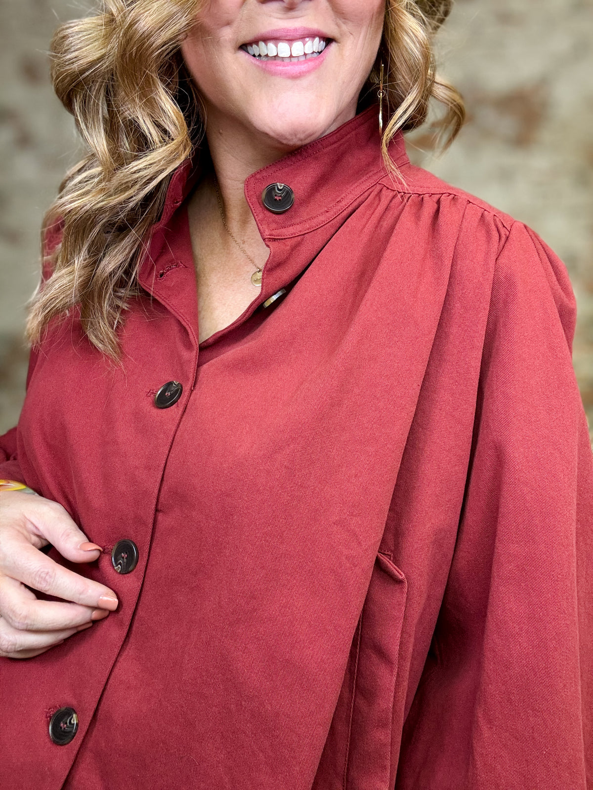Deborah Button Jacket