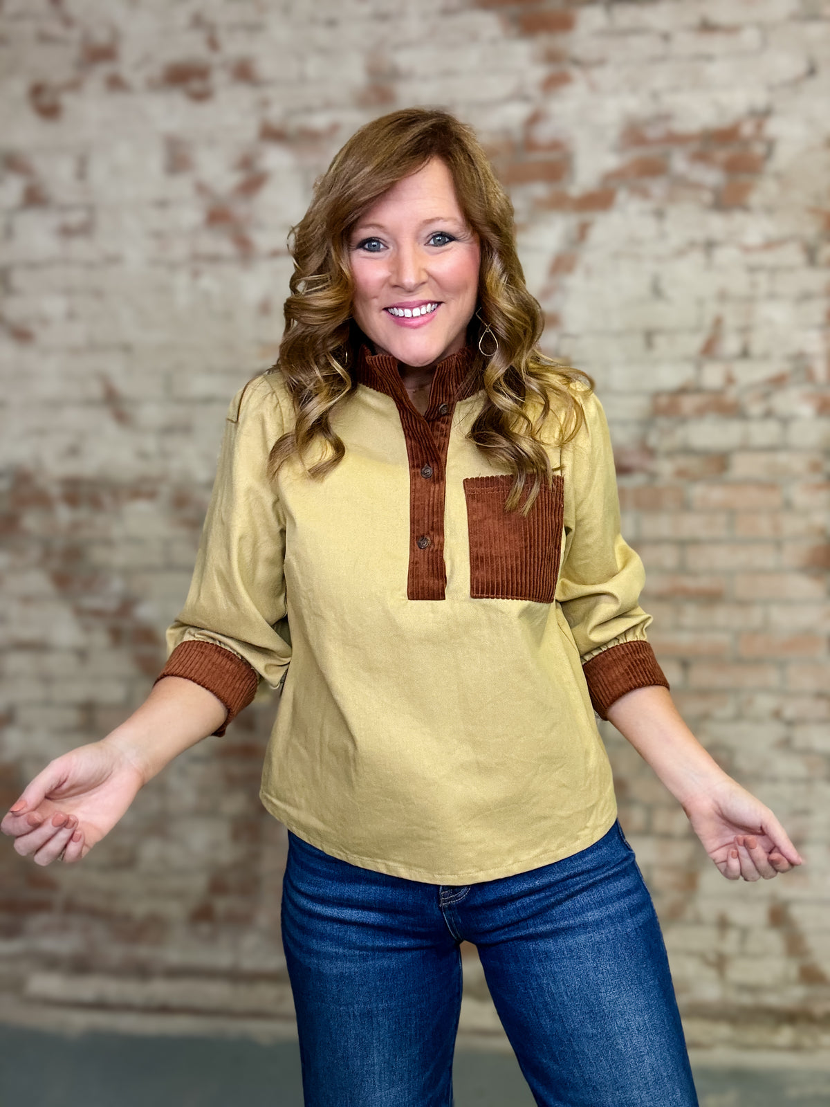 Felipe Mock Neck Top