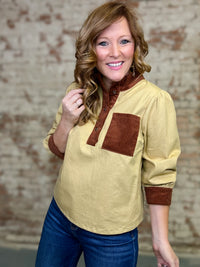 Felipe Mock Neck Top