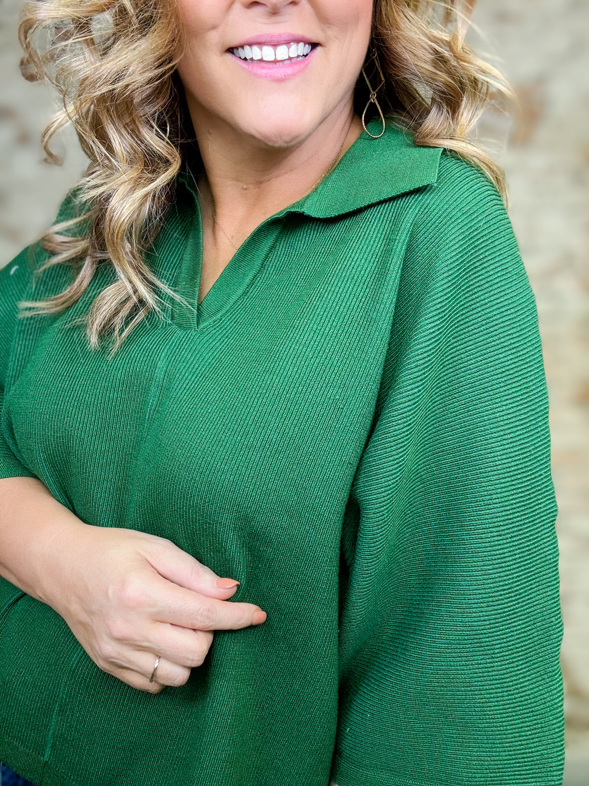 Bradyn Solid Knit Top