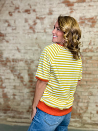 Reese Stripe Casual Top