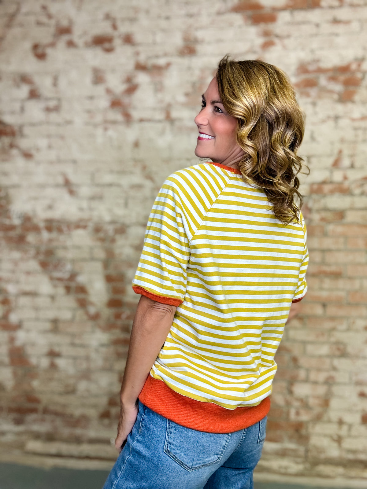 Reese Stripe Casual Top