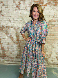 Rosaline Abstract Dress
