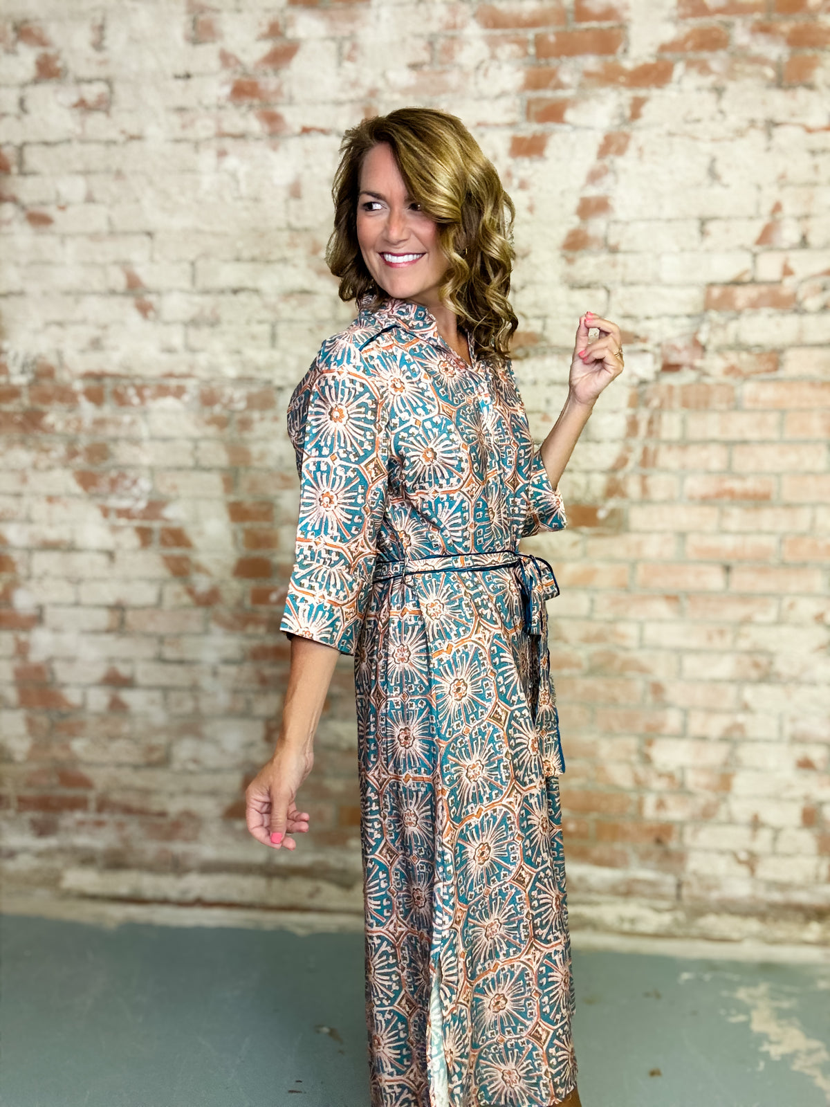 Rosaline Abstract Dress