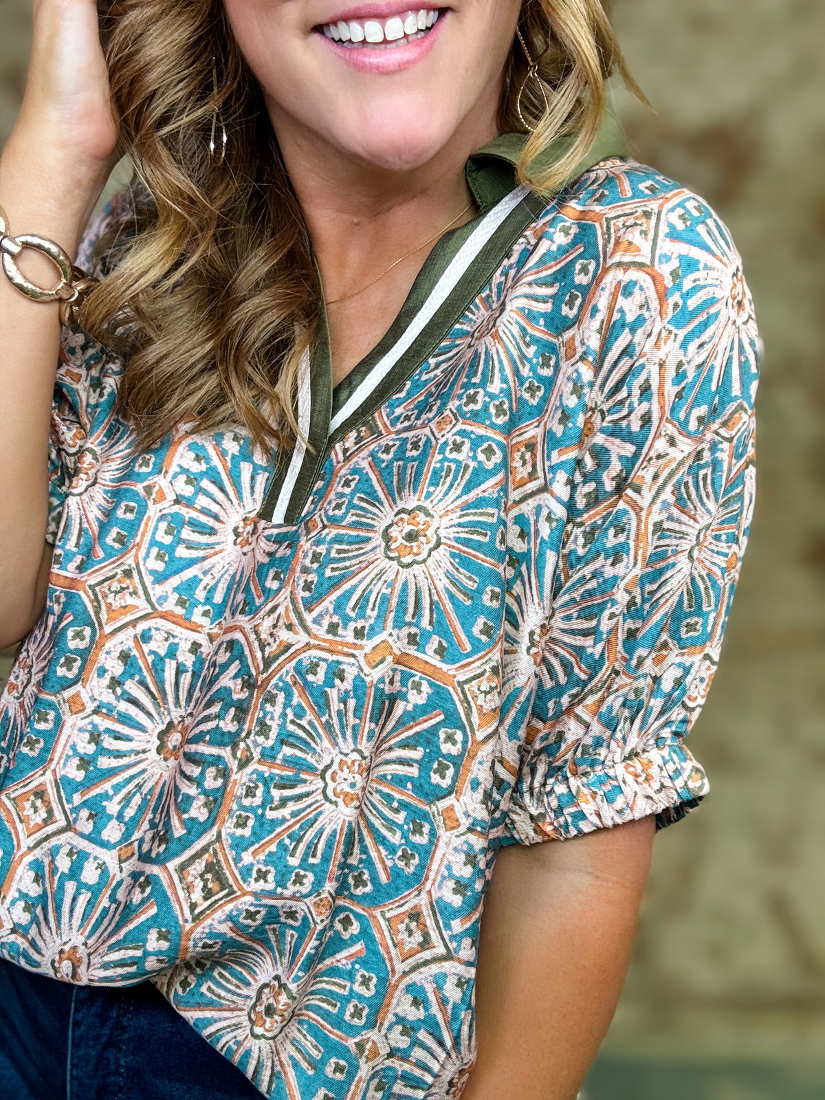 Trisha Boho Top