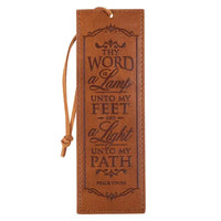 Leather Scripture Bookmark Collection