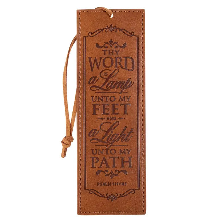Leather Scripture Bookmark Collection