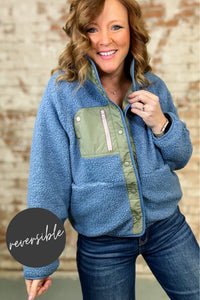 Oliver Reversible Fleece Jacket - FINAL SALE