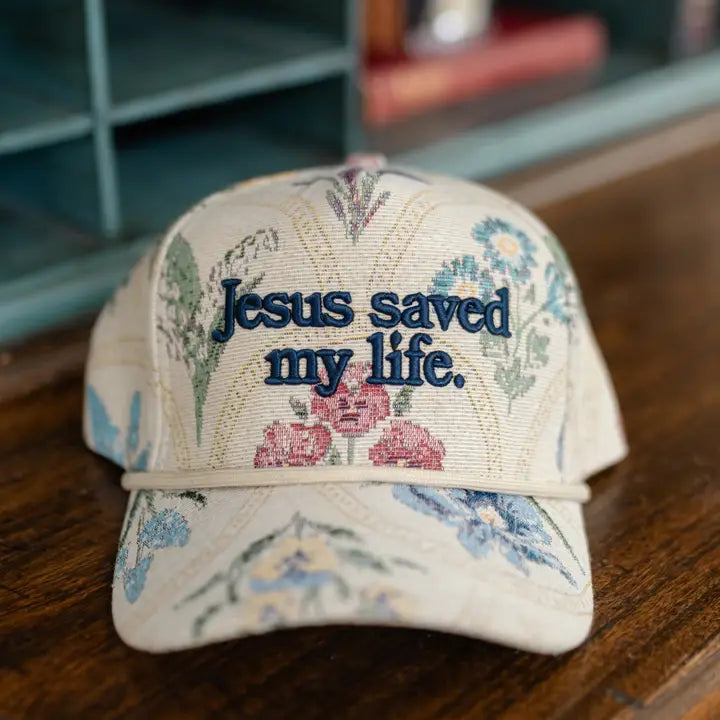 Jesus Saved My Life Cap