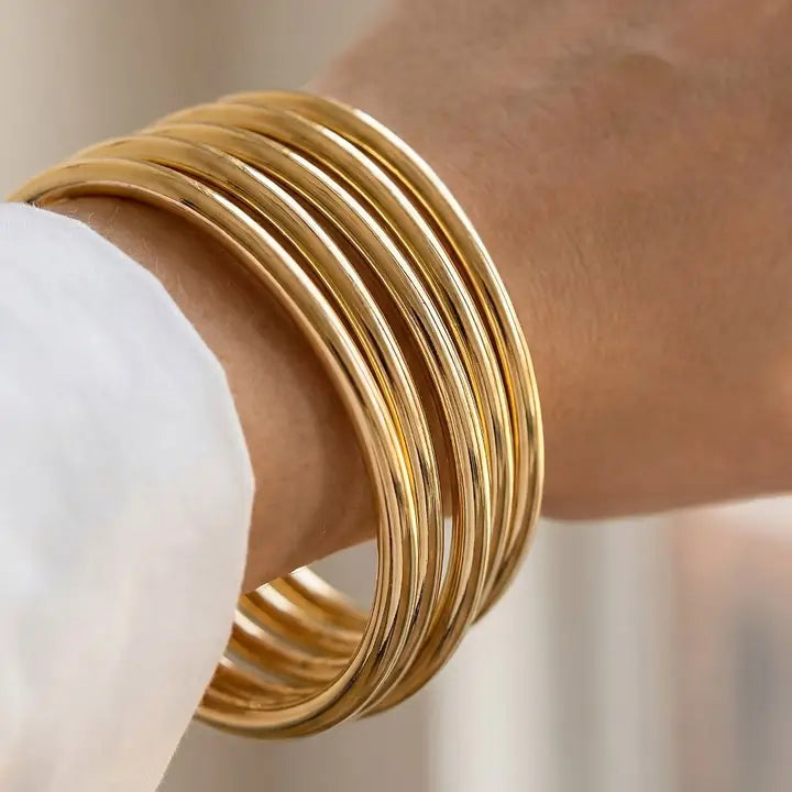 Elio Bangle Bracelet Set