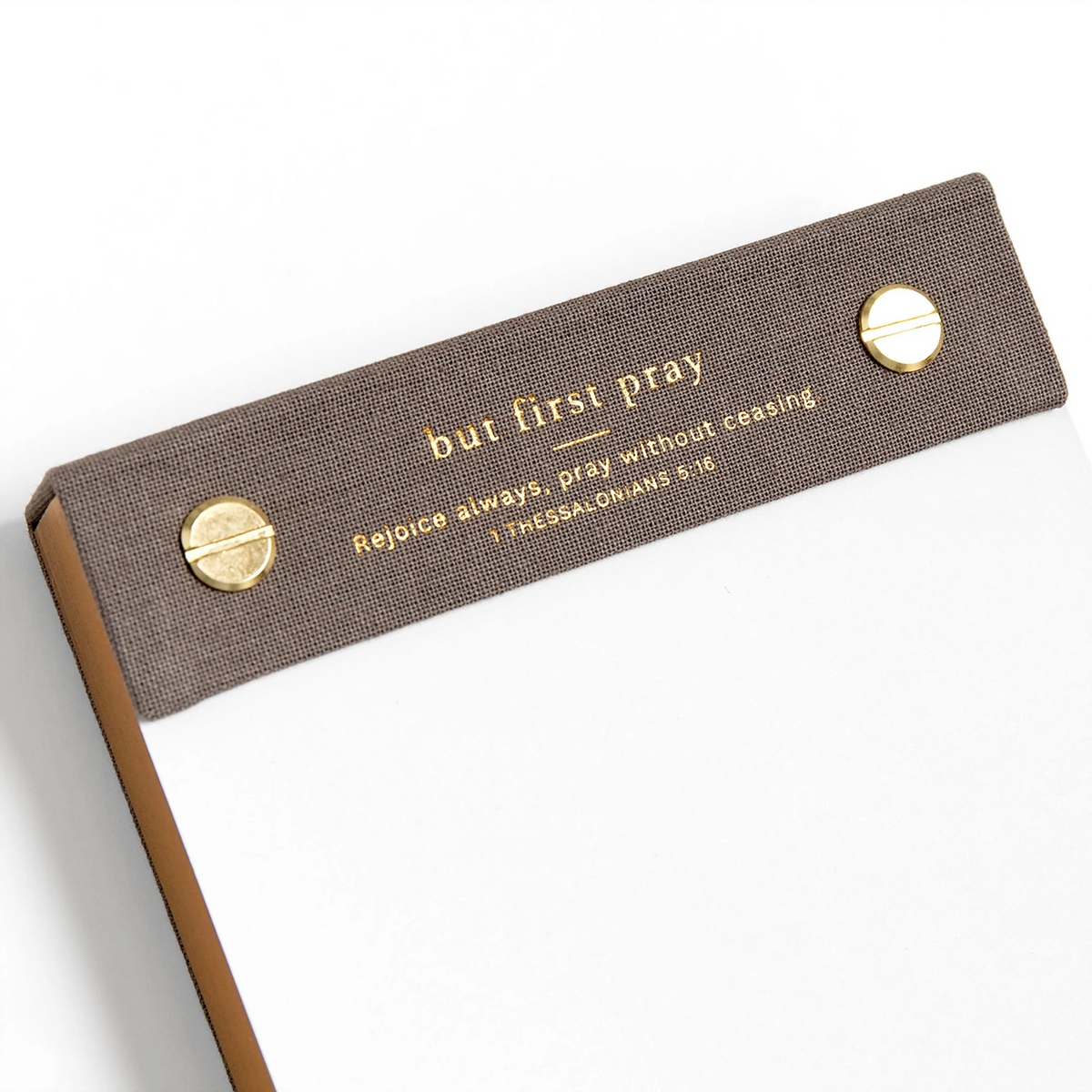 Gold Accent Notepad