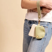 Sage Duo Pouch Wristlet