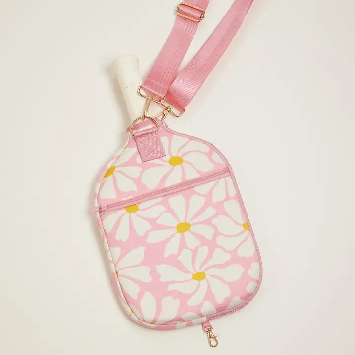 Floral Pickleball Paddle Bag - FINAL SALE