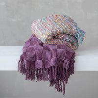 Carousel Throw with Fringe