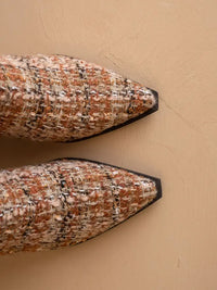 Letty Chai Tweed Boot