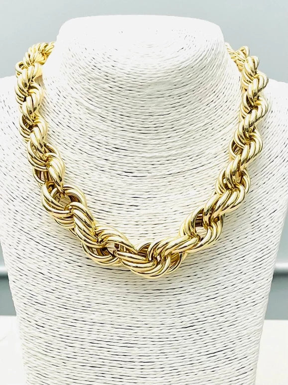 Tatiana Twist Rope Necklace