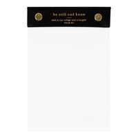 Gold Accent Notepad
