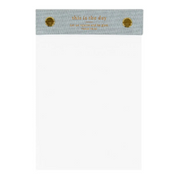Gold Accent Notepad