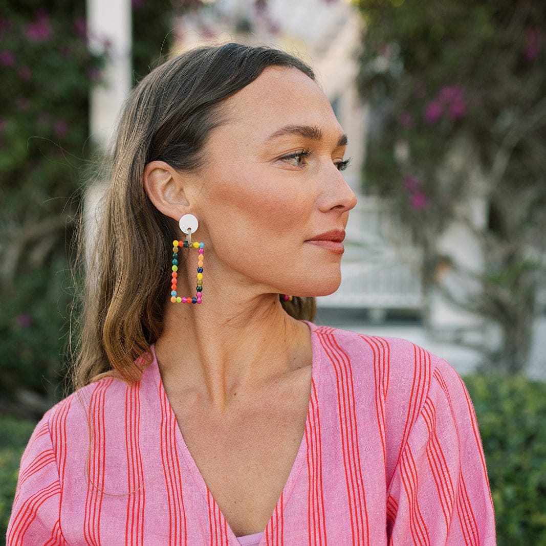 Vistosa Dot Dangle Earrings | Sunshine Tienda