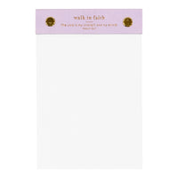 Gold Accent Notepad