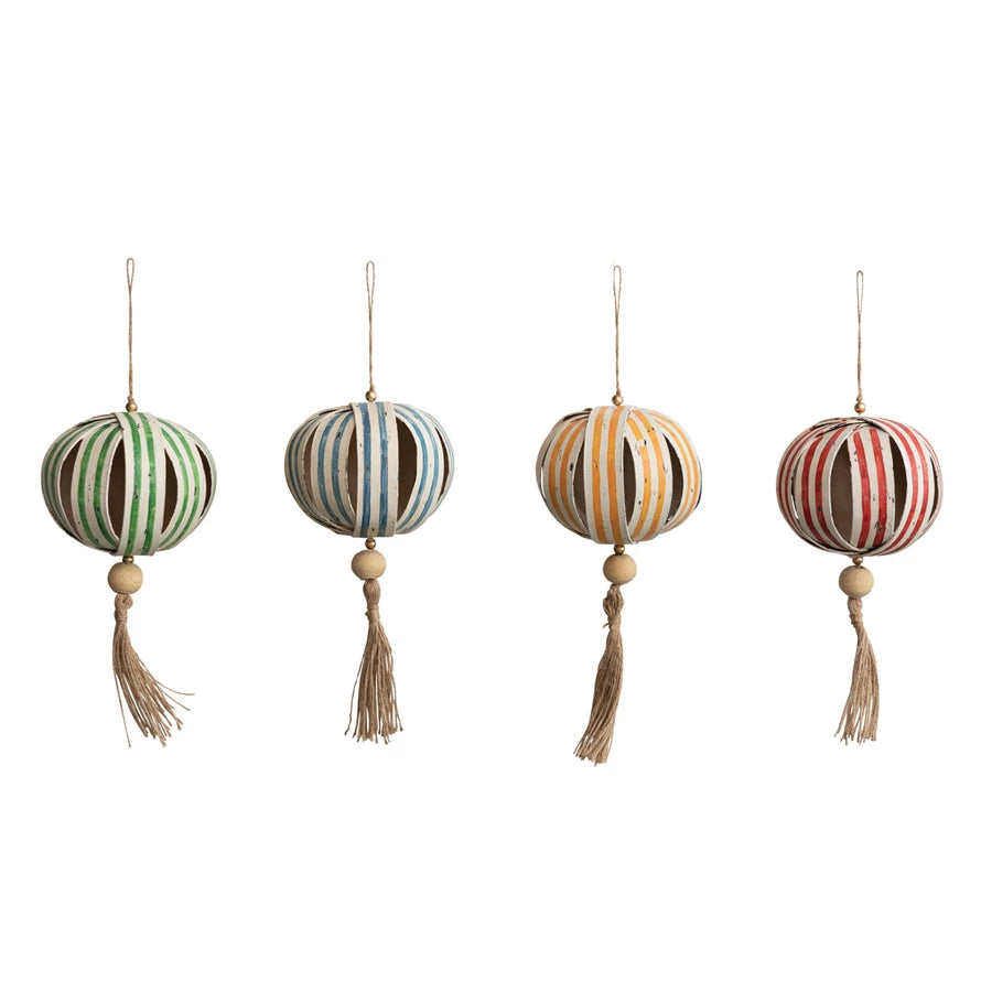 Round Paper Ornaments- FINAL SALE