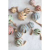 Round Paper Ornaments- FINAL SALE