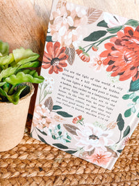 Salamanca Floral Notebook