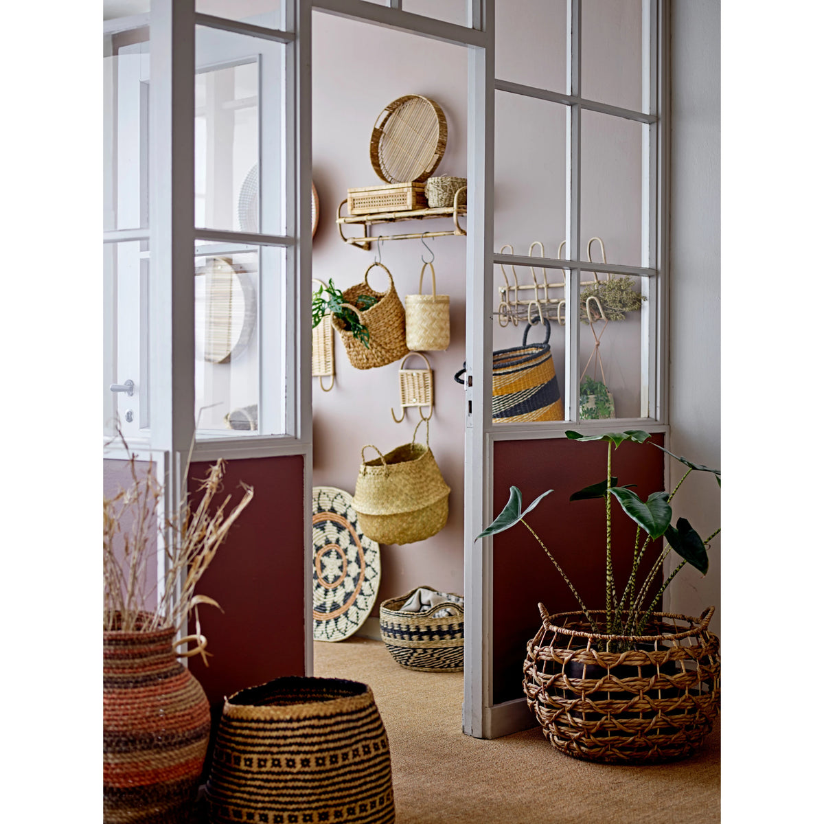 Seagrass Baskets with Handles